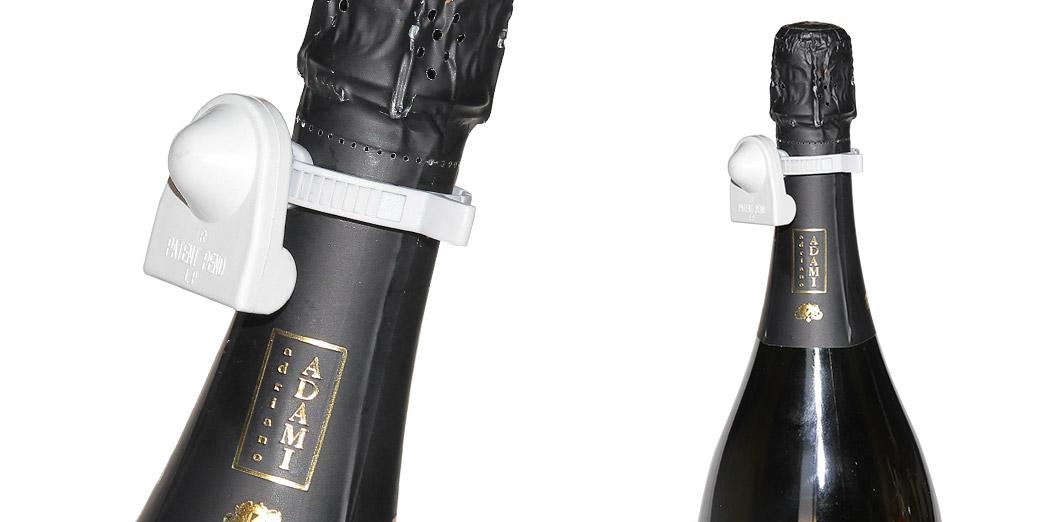 Sistema antirrobo para botellas