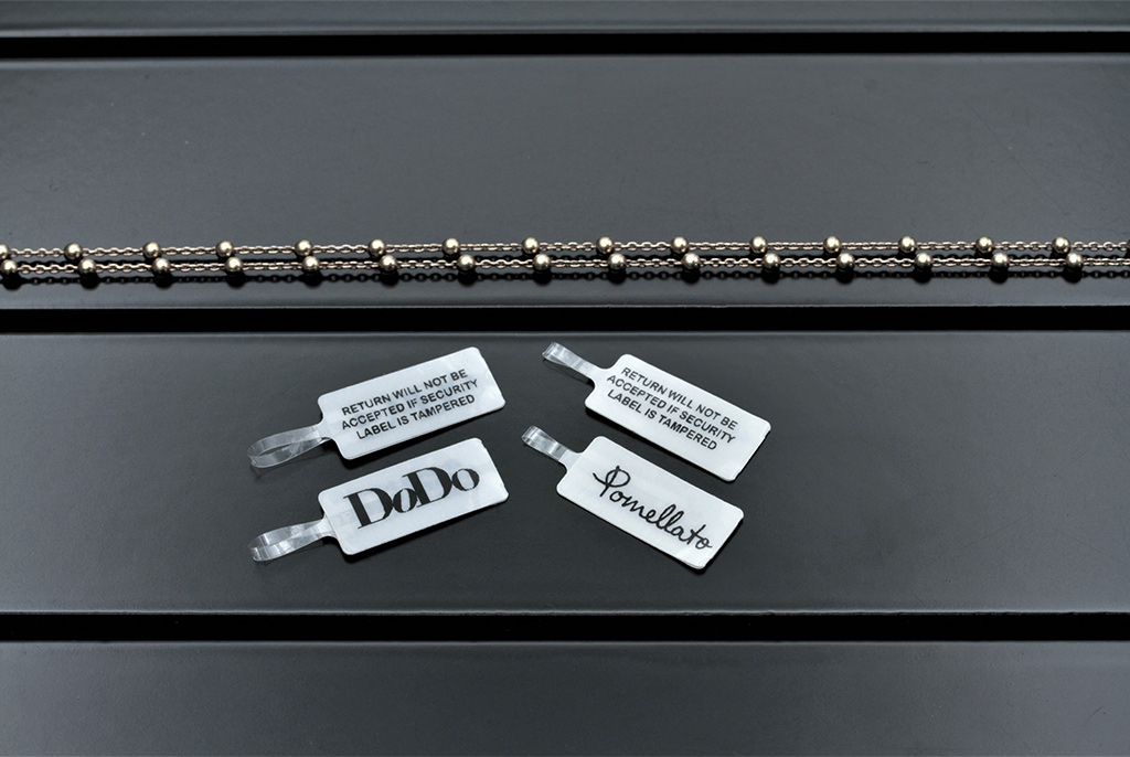 Dispositifs de scellage anti-retrait - Lock-tag Sticker
